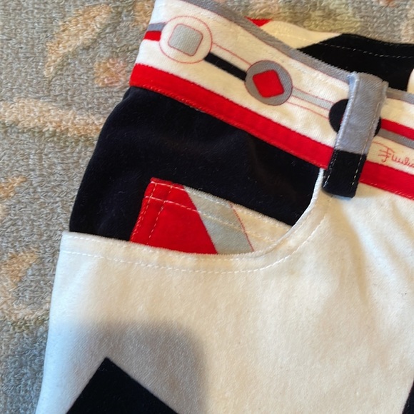 EMILIO PUCCI Velvet Pants - 28” Waist 41” Long 29” Inseam - Picture 8 of 9